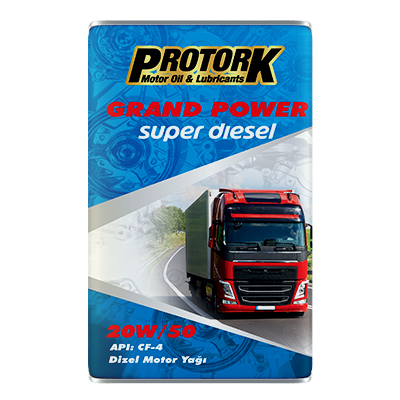 20W50 API CF-4 SJ | Ağır Ticari Araç Motor Yağları